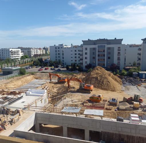 Budowa osiedla Naramowice Błażeja 9, czerwiec 2023