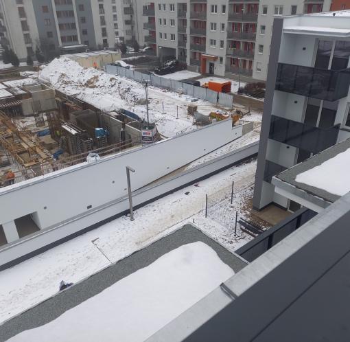 Budowa osiedla Naramowice Błażeja 9, listopad 2023