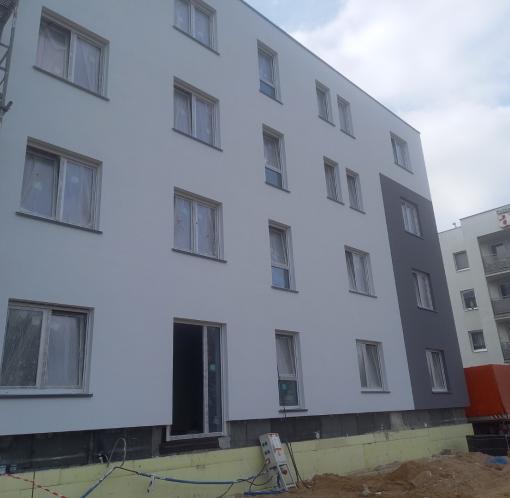 Budowa osiedla Naramowice Błażeja 9, wrzesień 2023